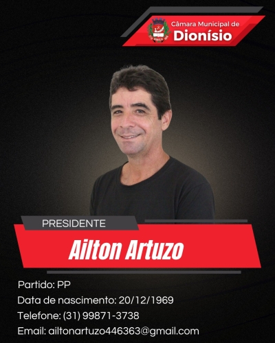 Ailton Artuzo - Presidente